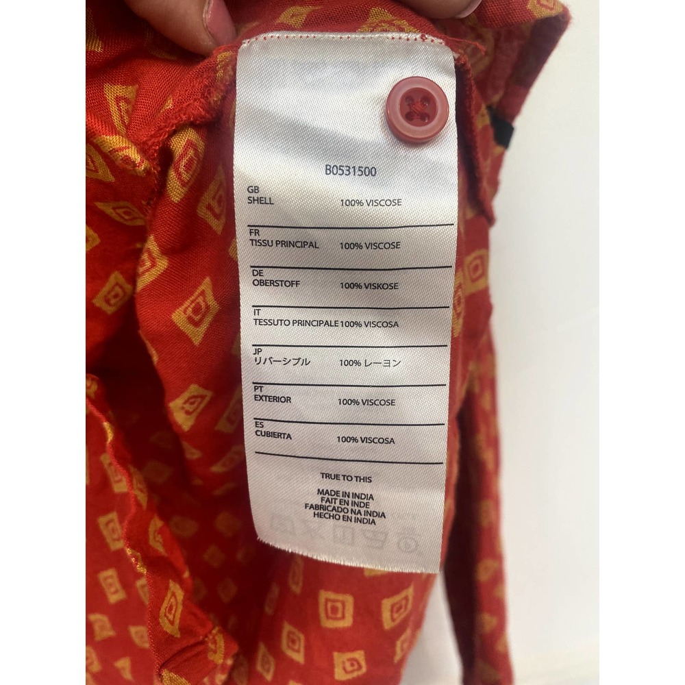 Volcom Red button down shirt - Picture 5 of 5